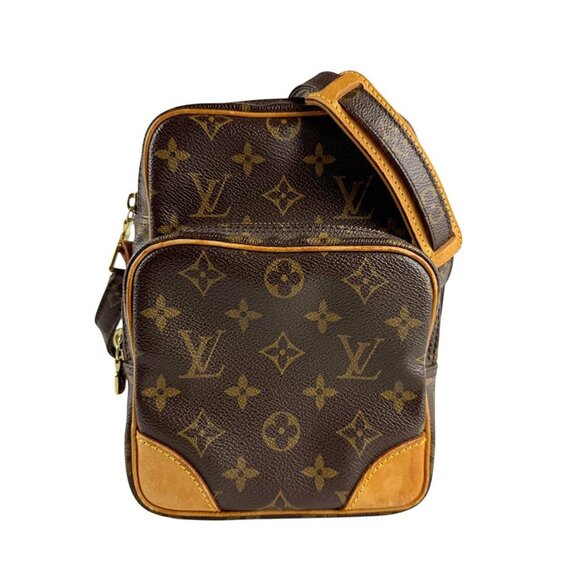 LOUIS VUITTON Brown Monogram Shoulder Bag - Picture 1 of 5